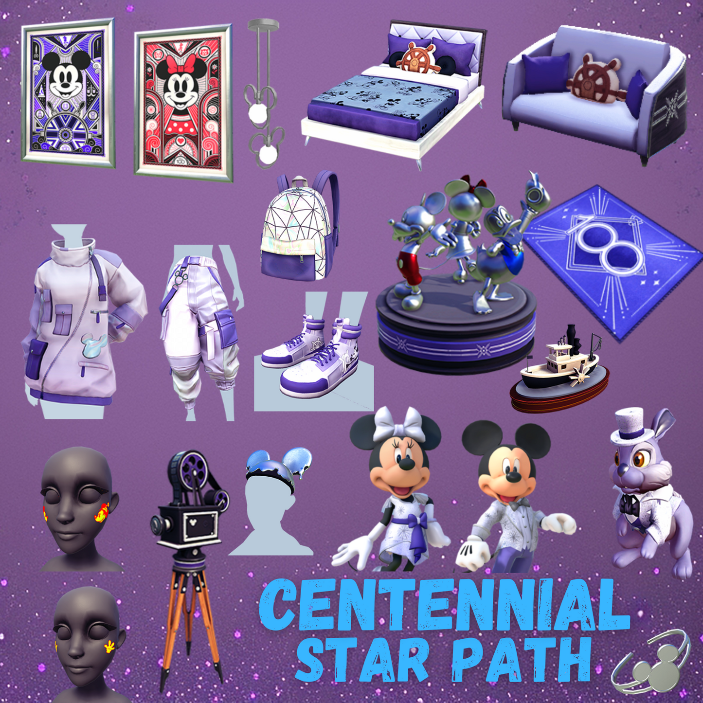 Dreamlight Valley - Centennial Starpath Collection