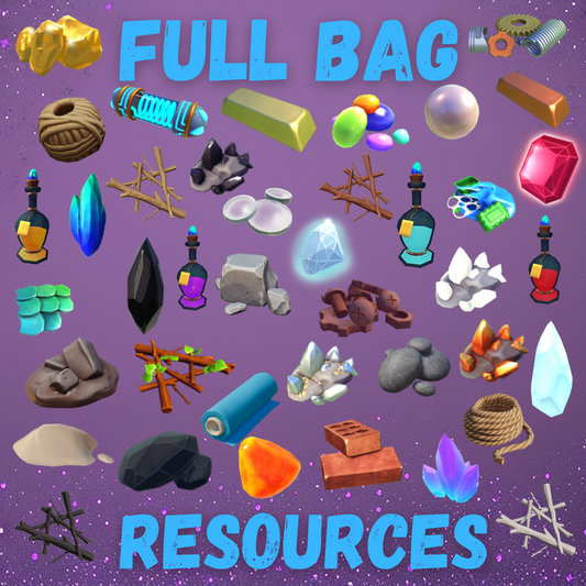 Dreamlight Valley FULL Bags Resources for Eternity Isle