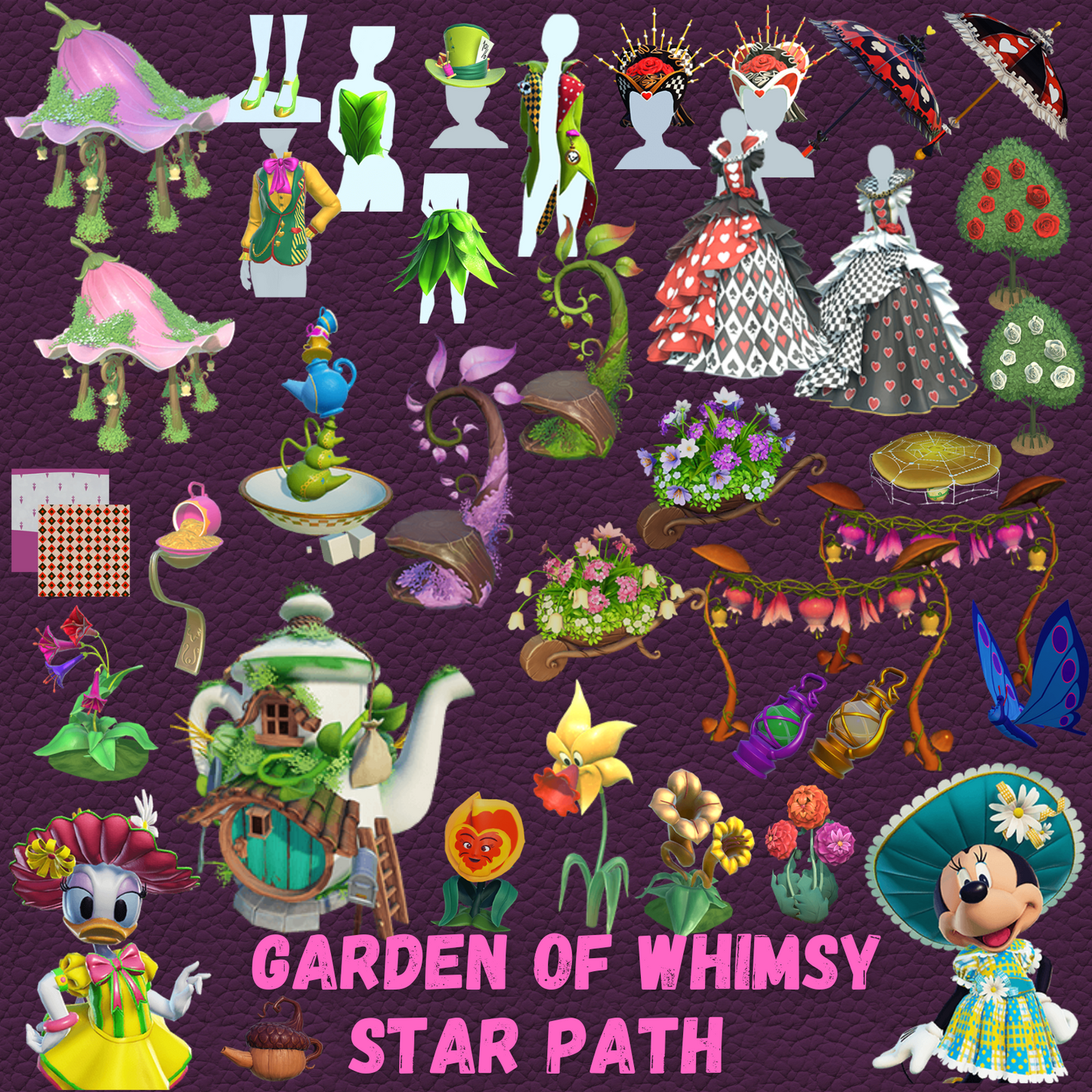 Dreamlight Valley - The Garden of Whimsy Starpath Collection