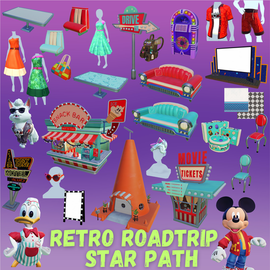 Dreamlight Valley - Retro Roadtrip Starpath Collection