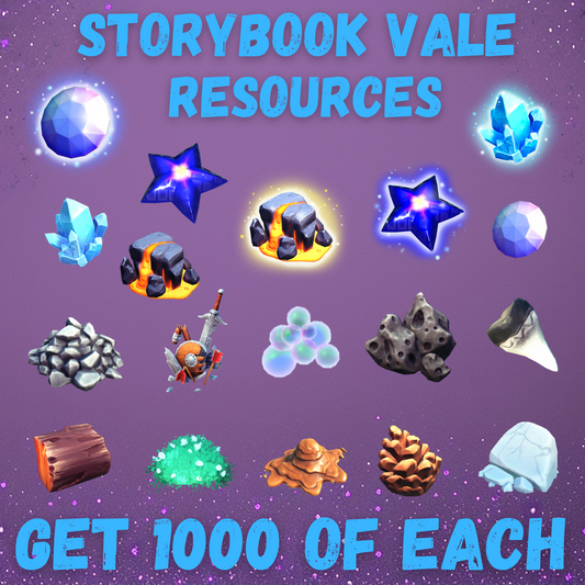 Dreamlight Valley ALL RESOURCES FOR STORYBOOK VALE