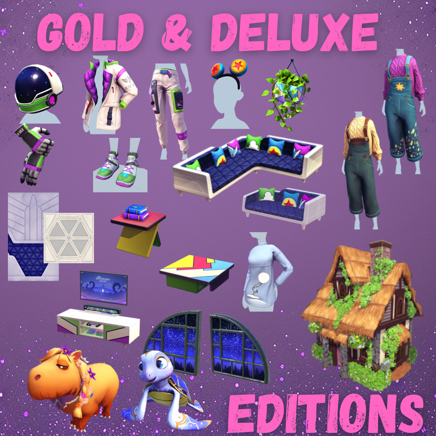 Dreamlight Valley GOLD & DELUXE Editions