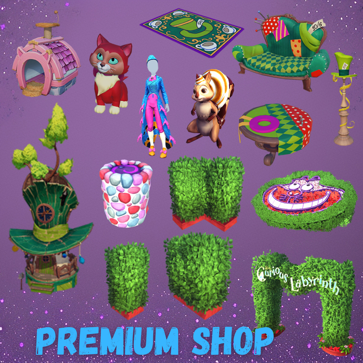 Dreamlight Valley Premium Store - Wonderland Whimsy Week 3